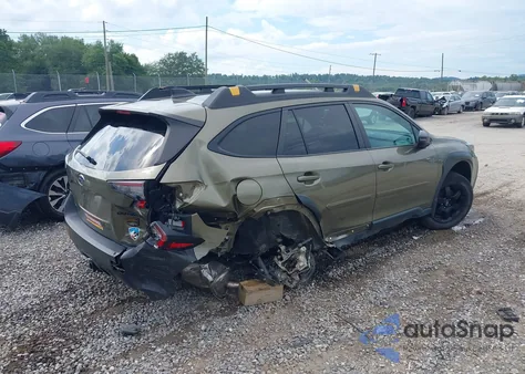 2023 Subaru Outback Wilderness из США, поврежденный, VIN 4S4BTGUD2P3112454